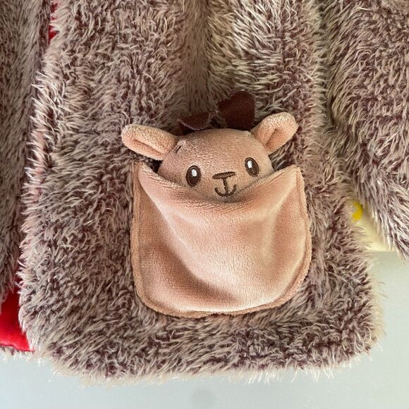 NWOT Baby Gund Whimsy Wishes Reindeer Cape Coat 6-18m - Picture 3 of 8